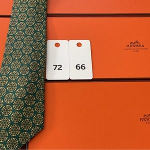 Hermes Tie With Box 7266